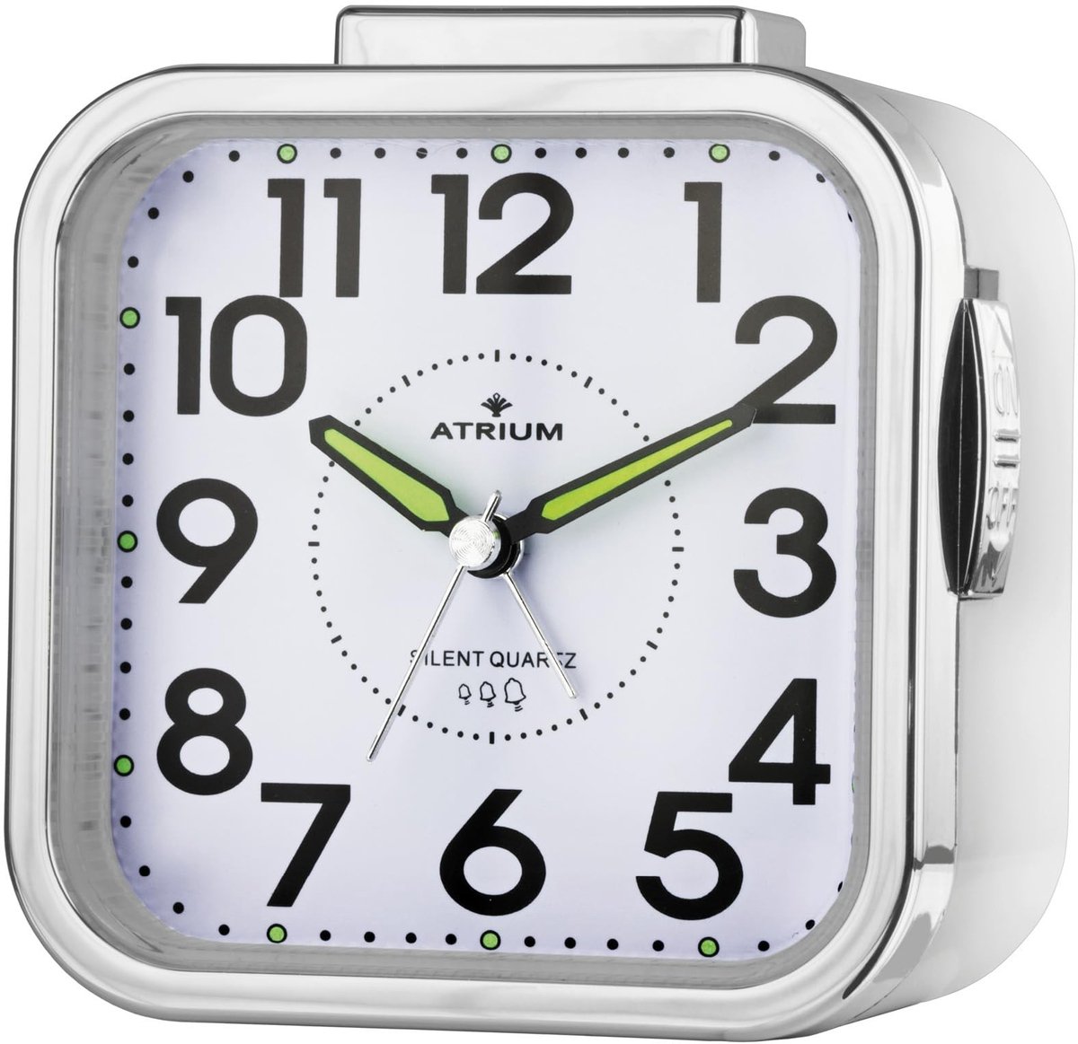 Solidchoice - Analoge Alarmklok met Luid Alarm en Luminous Hands