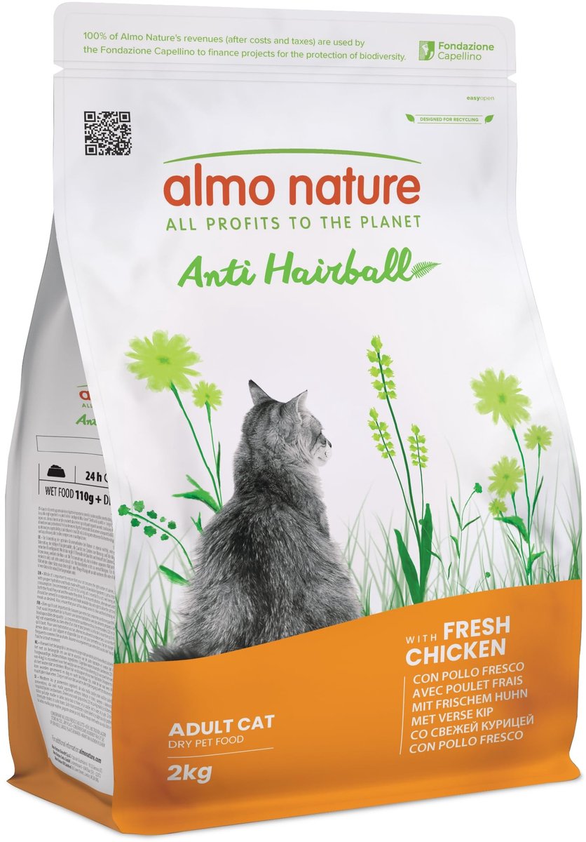 Solidchoice - Anti-Haarbal Droogvoer met Kip voor Volwassen Katten, 2 kg