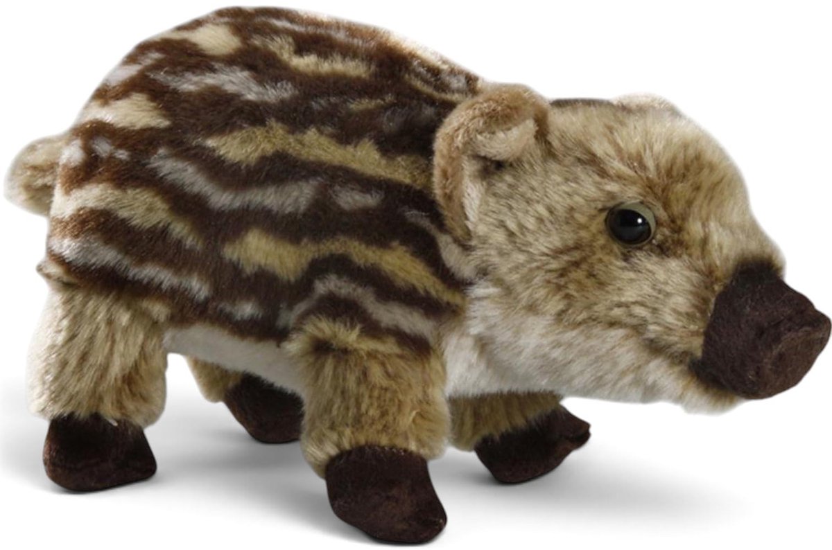 Solidchoice - Pluche Wild Zwijn 22 cm
