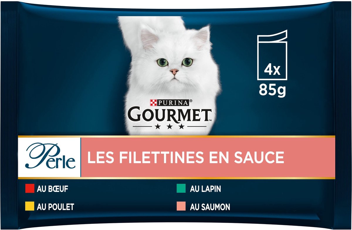 Solidchoice - Vers Vlees in Saus voor Volwassen Katten 12 Stuks
