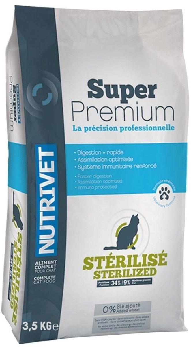 Solidchoice - Super Premium Kattenvoer voor Gesteriliseerde Katten - 3.5 kg