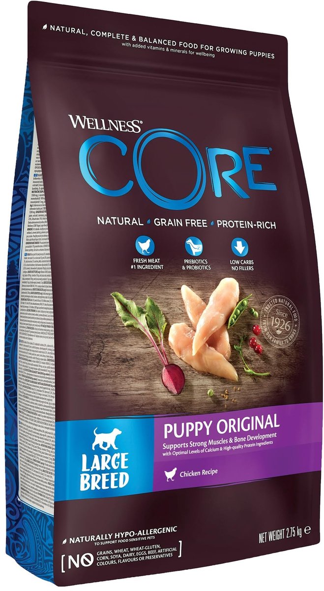 Solidchoice - Droog Hondenvoer voor Grote Pups met Kip, 6.06 lbs