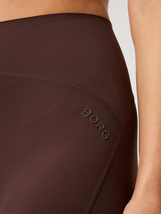 Björn Borg Sleek Tight Sportlegging Dames Sportbroek Vrouwen - Coffee Bean Bruin - Maat XL van Bjorn Borg — afbeelding 4