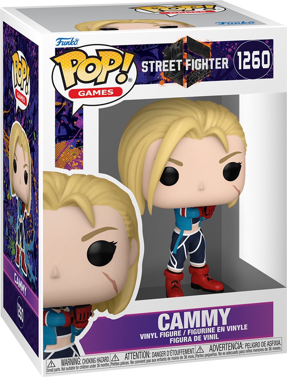 FUNKO POP GAMES: SF6- CAMMY