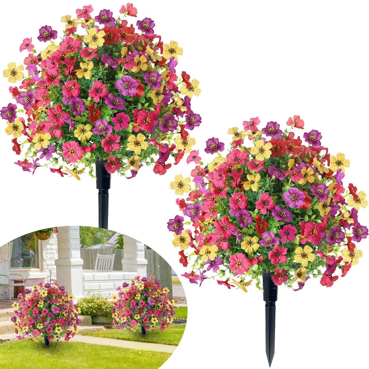 Solidchoice - Kunstbuxus Bollen voor Tuin of Interieur