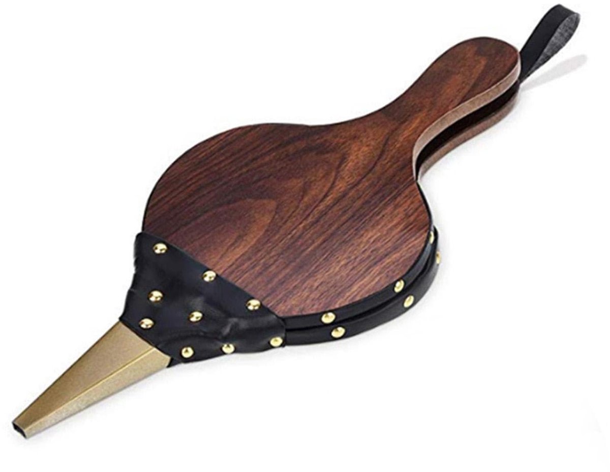 Solidchoice - Houten Blaasbalg voor Open Haard en Grillen