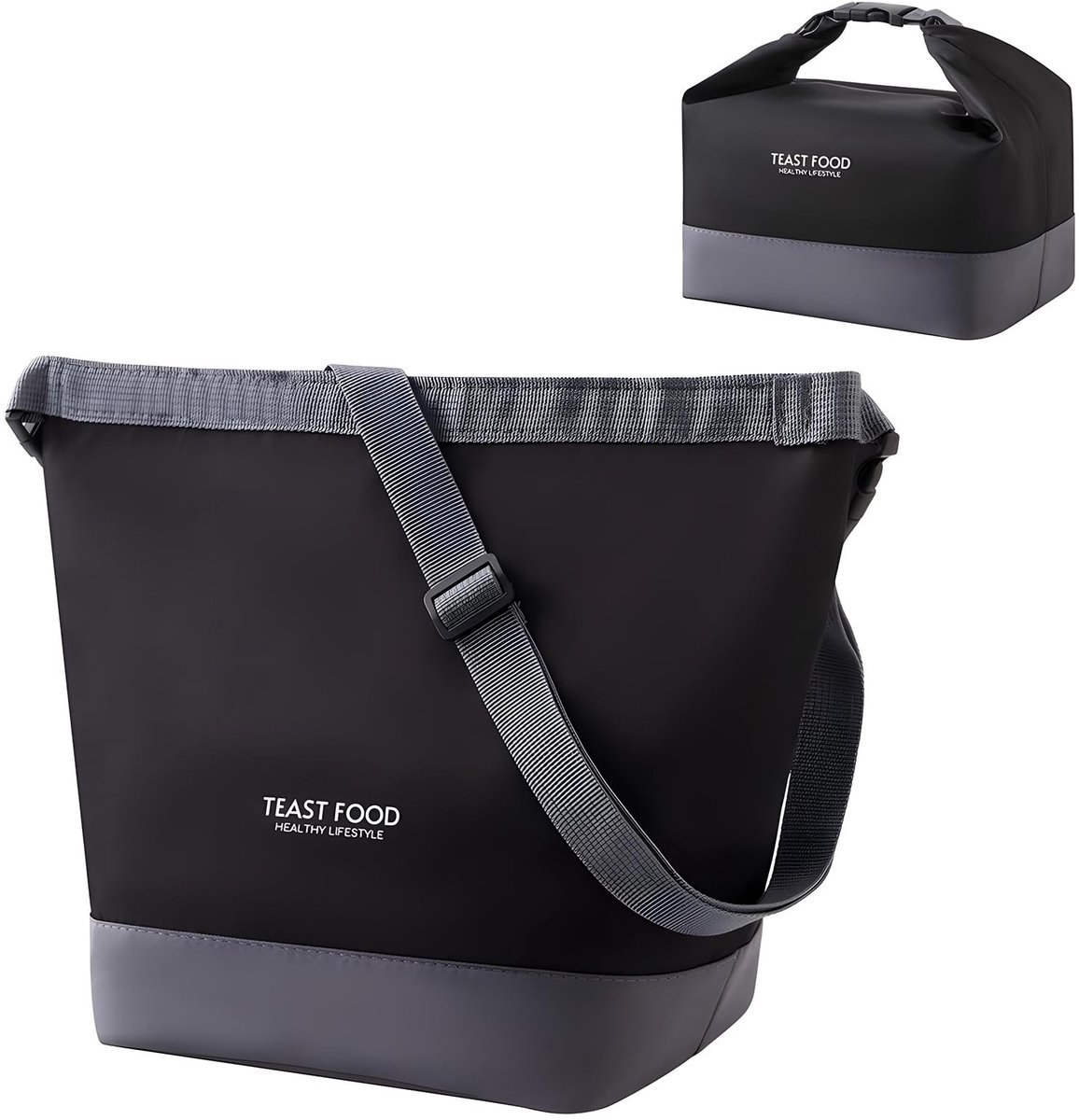 Solidchoice - Thermos Lunchbox met Verstelbare Schouderband