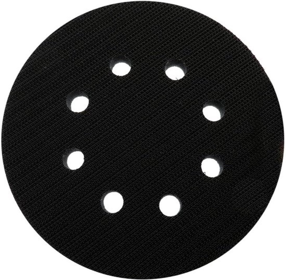 Schuurmachine Buffer Pad - Spons Pad - 5 Inch - 8 Gaten - Interface Voor Gebogen Schuren - 1 Stuks - Geschikt voor Houtbewerking - Groen.