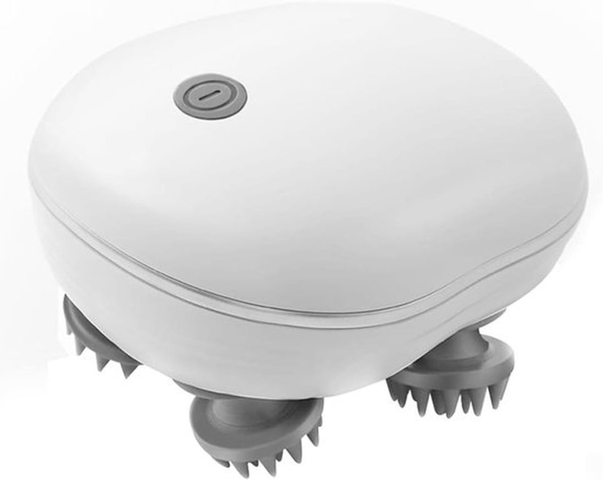 Elektrische Hoofdhuidmassageapparaat Draadloos - Handmassageapparaat Voor Honden En Katten - IPX7 - Massageborstel - Volledige Lichaamsmassage - Haargroei - Stressverlichting.