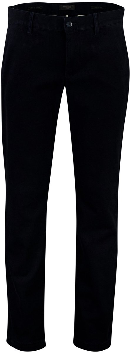 Alberto katoenen broek donkerblauw