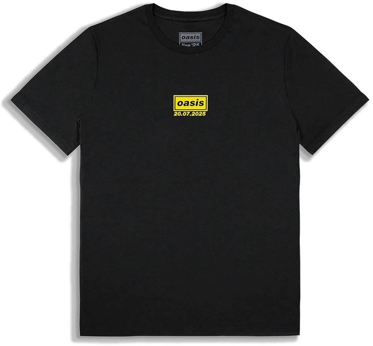 Oasis - Manchester 20 July Event Heren Tshirt - 2XL - Zwart