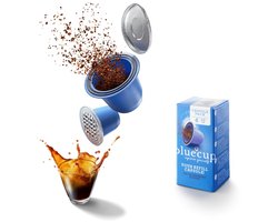 Bluecup cuppakket - Hervulbare Nespresso Cup (Aanvulling op Start pakket) en werkt met Hema Koffiecapsulemaker
