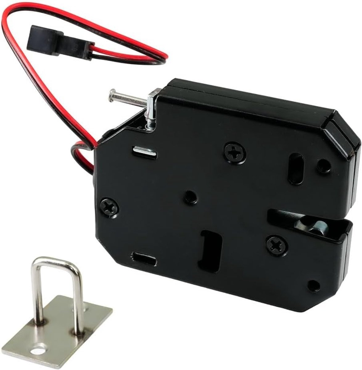 Electromagnetische Sluiting voor Kastdeuren en Lades, Toegangscontrolesysteem zonder Detectieschakelaar, Veilig en Betrouwbaar, 12V, 2A