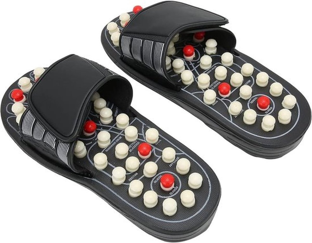 Slippers voor Reflexologie en Acupressuur | Pijnverlichting en Stress Therapy | Gezondheidszorg Gereedschap - Maat 44-45