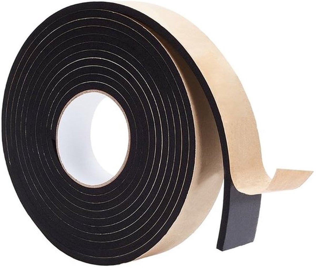 Zwarte Schuimisolatietape voor Geluidsisolatie en Bescherming