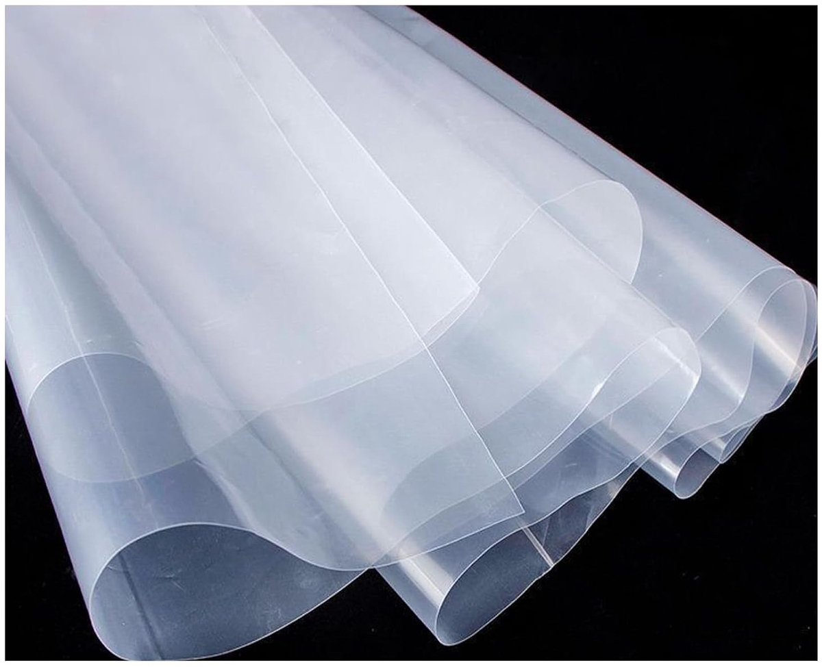 Polyethyleenfolie - Transparant - 300 cm x 6 m - Dikke Scheurvaste Folie - Voor Tuinieren en Bescherming