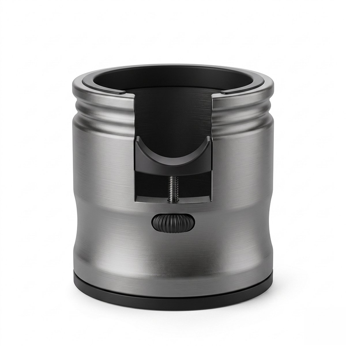 Adore Maison Barista Premium Portafilter Houder - Espresso Tamping Station - Verstelbaar - Aluminium - Grijs