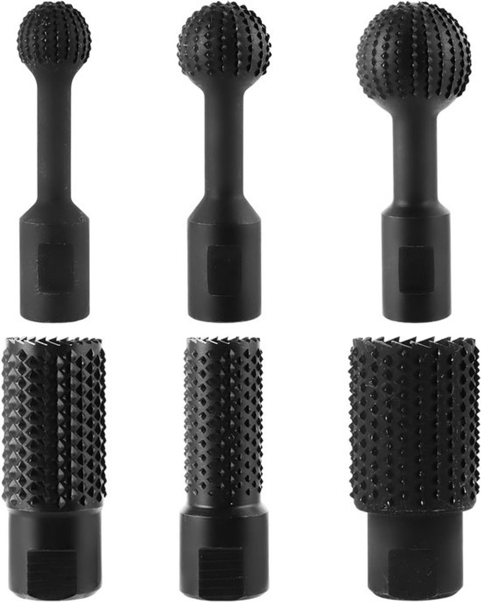 Set van 6 Ball Milling Frezen voor Houtbewerking - 20 mm, 25 mm, 30 mm en 40 mm - Ideaal voor Houtsnijden, Hoekslijpers en Accessoires M14