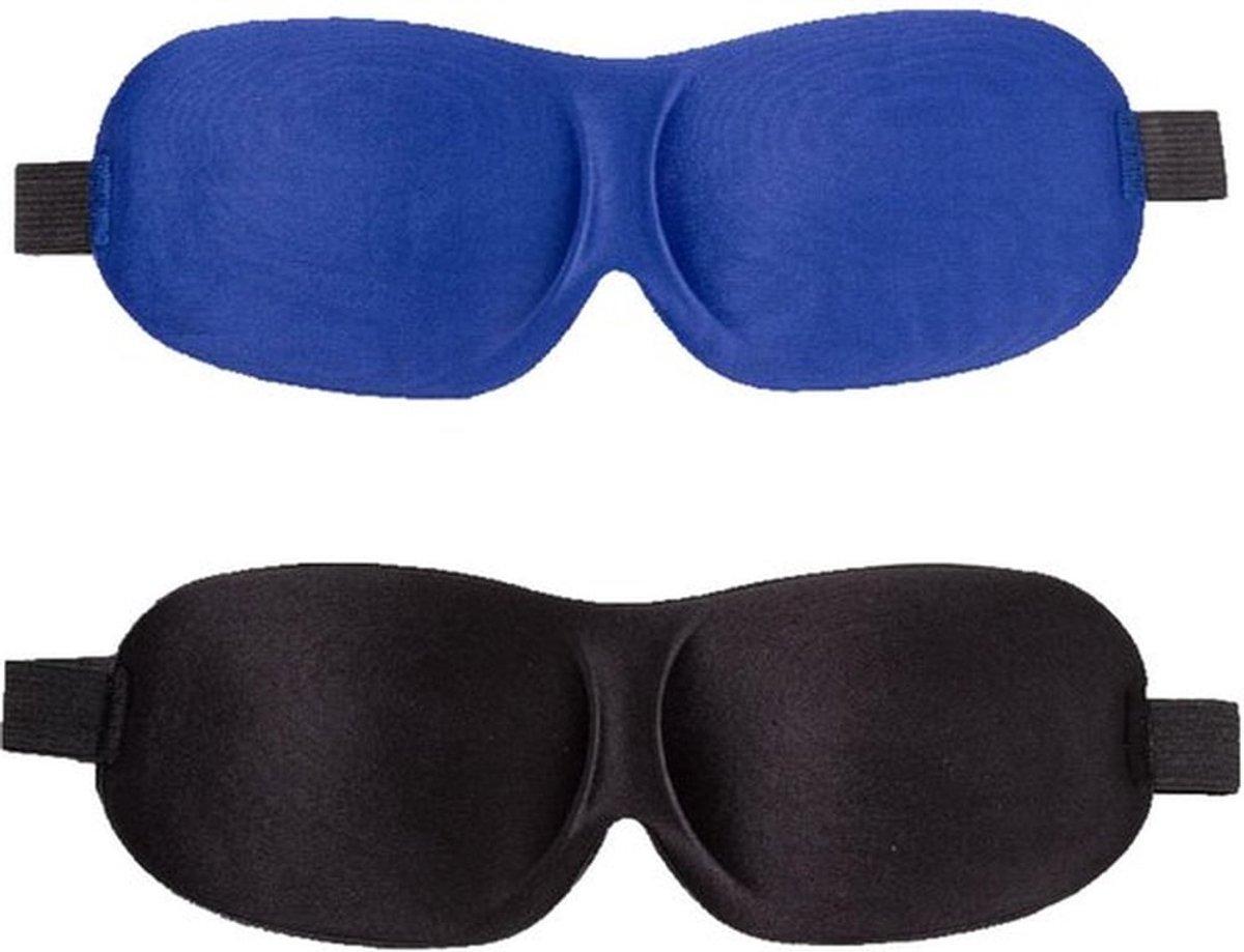 Slaapmasker 3D - Verduisterend - Oogslaapmasker - Zacht en huidvriendelijk - Verstelbaar - Comfortabele pasvorm - Oogmasker