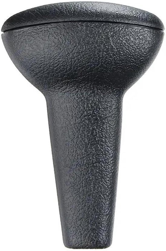Schakelknop Automaat - Versnellingspook Leer - Auto Interieur - Eenvoudige Montage - Zilver — afbeelding 3