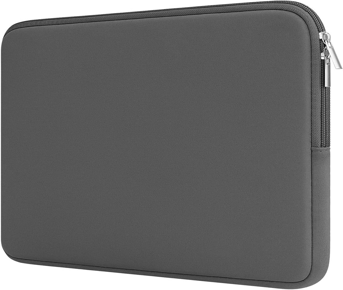 Beschermende Laptop Sleeve voor 13 Inch Notebooks en Chromebooks - Geschikt voor MacBook Pro M1 en 13.3 Inch Laptops, Grijs, Update Versie