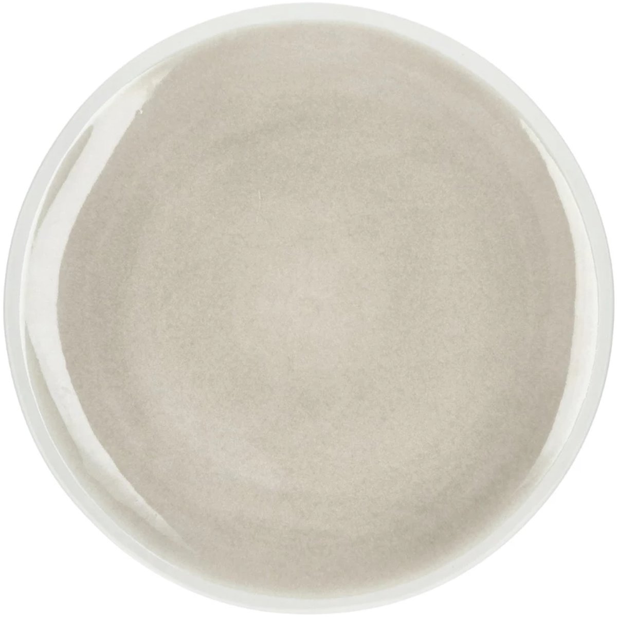 Pomax Biscotti plat bord D26.8cm grijs / beige