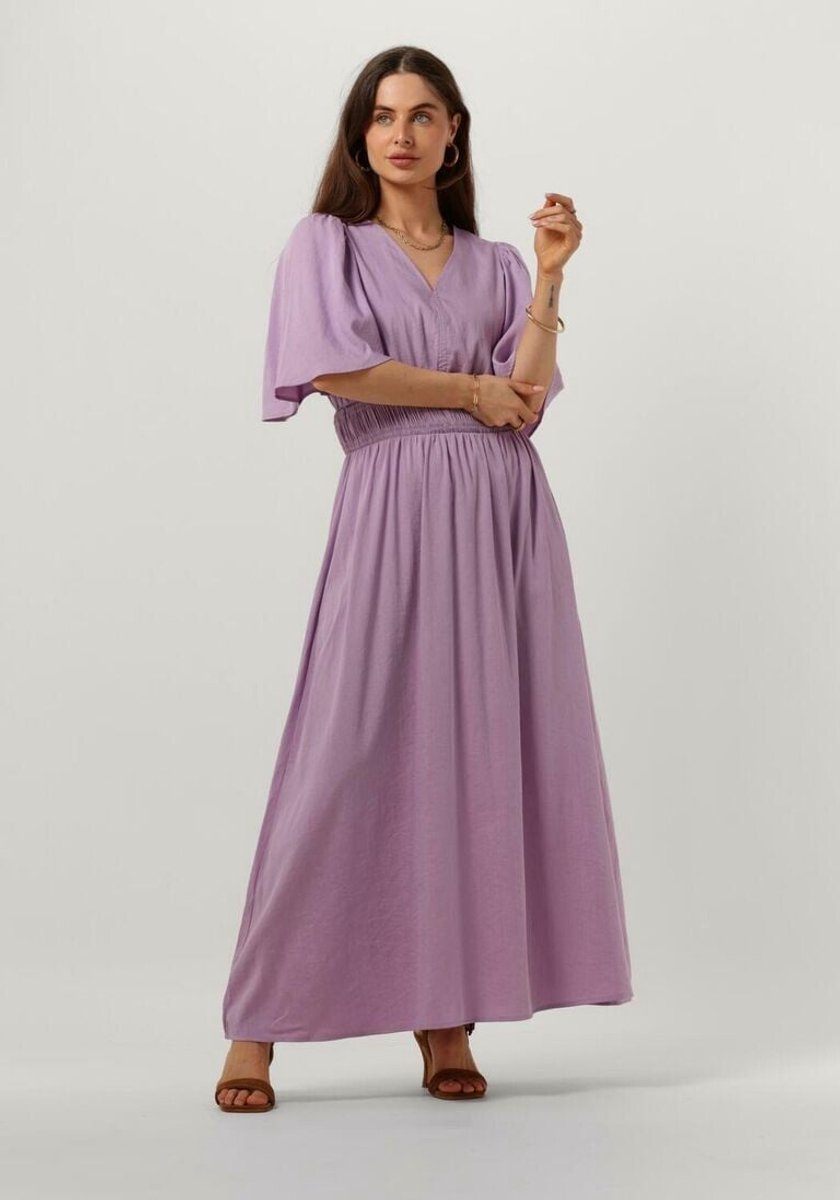 Minus lila minus maxi jurk megara maxi dress dames maat 38