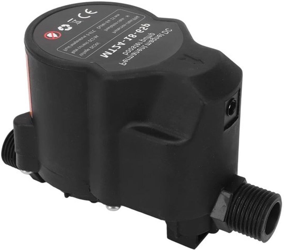 Versterk de Waterdruk met een Rode Koperen Douchepomp IP56 DC24V voor Badkamer - EU Stekker, Hoogwaardige Waterdrukversterking, Efficiënte Douchepomp, Betrouwbare Badkameraccessoires