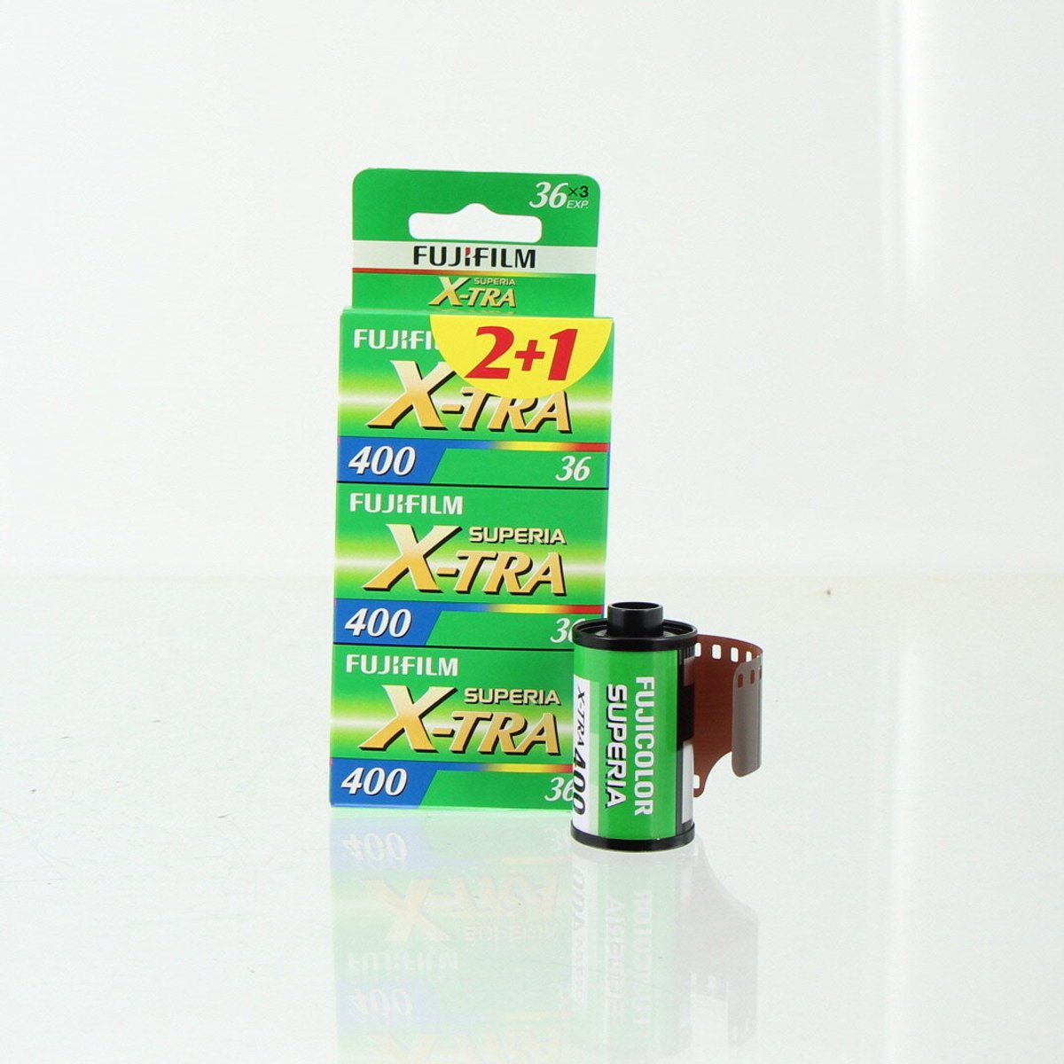 Expired Fuji Superia xtra 400 + 135-36 3Pak