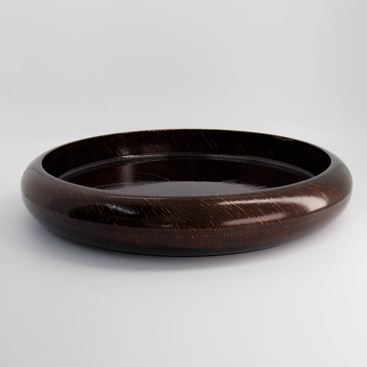 Tokyo Design Studio - Sushi Oke - Gold Wood - Houten Sushi Schaal - 51 cm