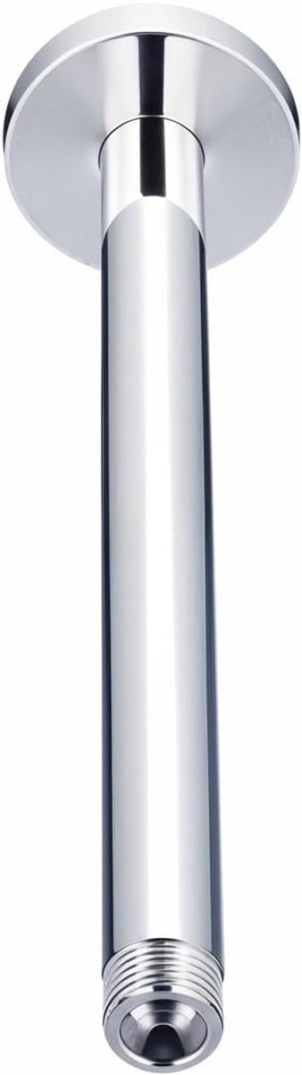 Douchestang 20 cm - massief messing - chroom gecoat - perfecte regen douche aansluiting - ShopVlot