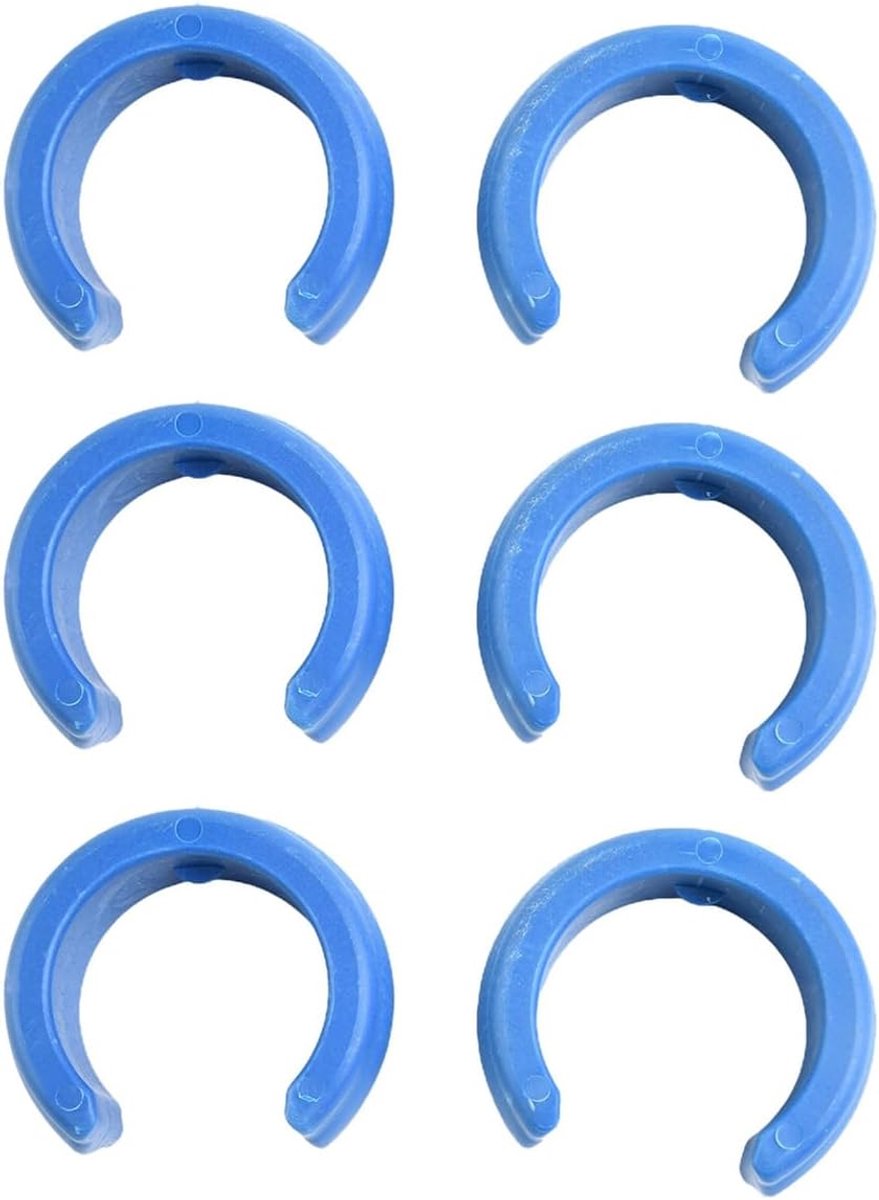Pool cleaner slanggewichten 6-pack - universeel - voorkomt drijven - geschikt voor 4 cm diameter - ShopVlot