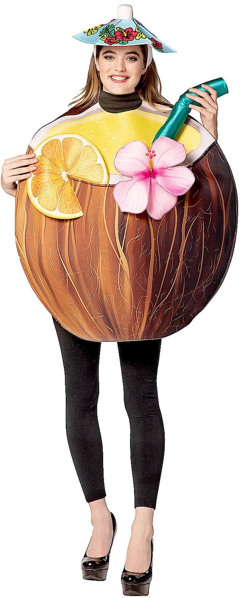 Kokosnoot Cocktail Kostuum