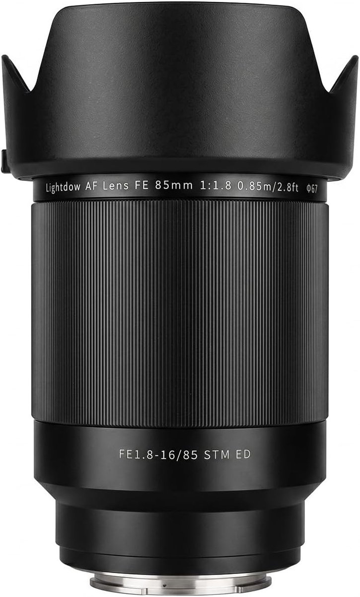 Portretlens 85 mm F1.8 - vaste brandpuntsafstand - compatibel met Sony E-Mount - perfecte portretten - ShopVlot