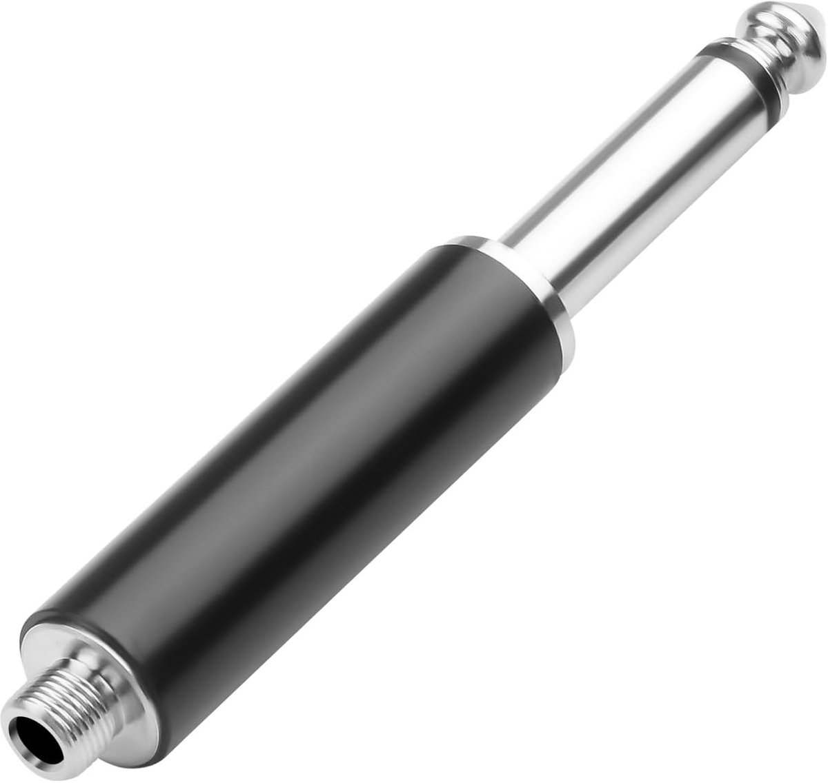 QIANRENON TS 6.35mm Plug to Locking TRS 3.5mm jack Audio Adapter TS 1/4 Male to Locking TRS 1/8 Female Mono Unbalanced - ShopVlot