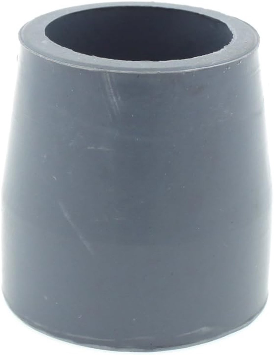 27mm (1 1/16") Grey Rubber End Caps Stoppers Ferrules Tips for Drive Walking & Zimmer Frames - ShopVlot