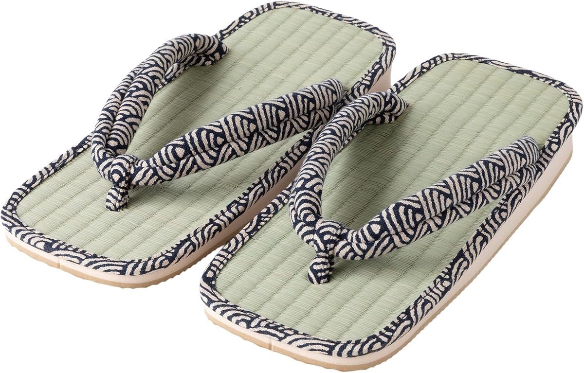 Setta sandals with Japanese pattern - ShopVlot