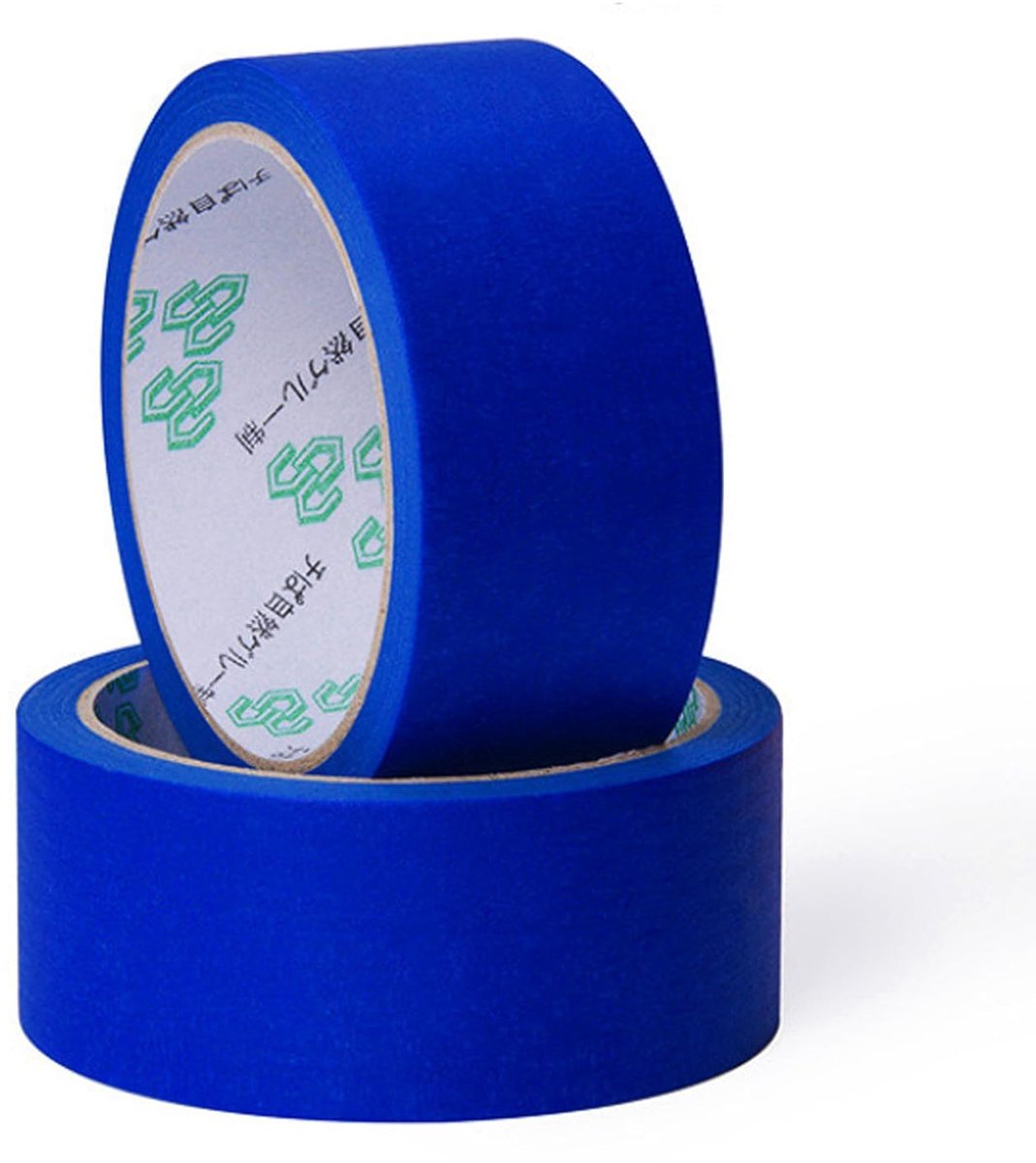 Malerkrepp afplakband 2 rollen blauwe schildertape, professionele afdektape 48 mm x 20 m schildertape washi tape - ShopVlot