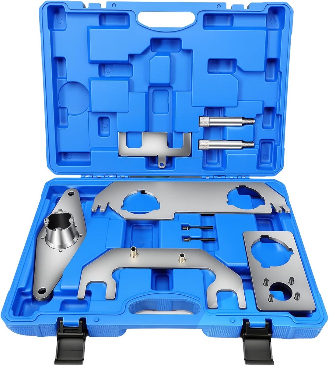 Gereedschapsset (1 set, blauwe behuizing, tandriemgereedschap en nokkenas-instelgereedschapsset) JLR-303-1625 - ShopVlot