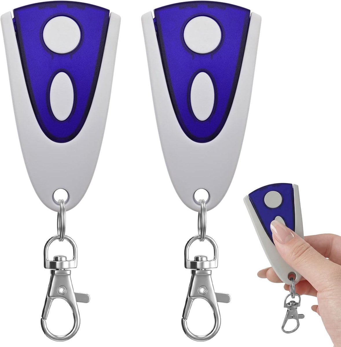 Garage deur opener afstandsbedieningen 2-pack - vervangend model - frequentie 433.92MHz - betrouwbare oplossing - ShopVlot