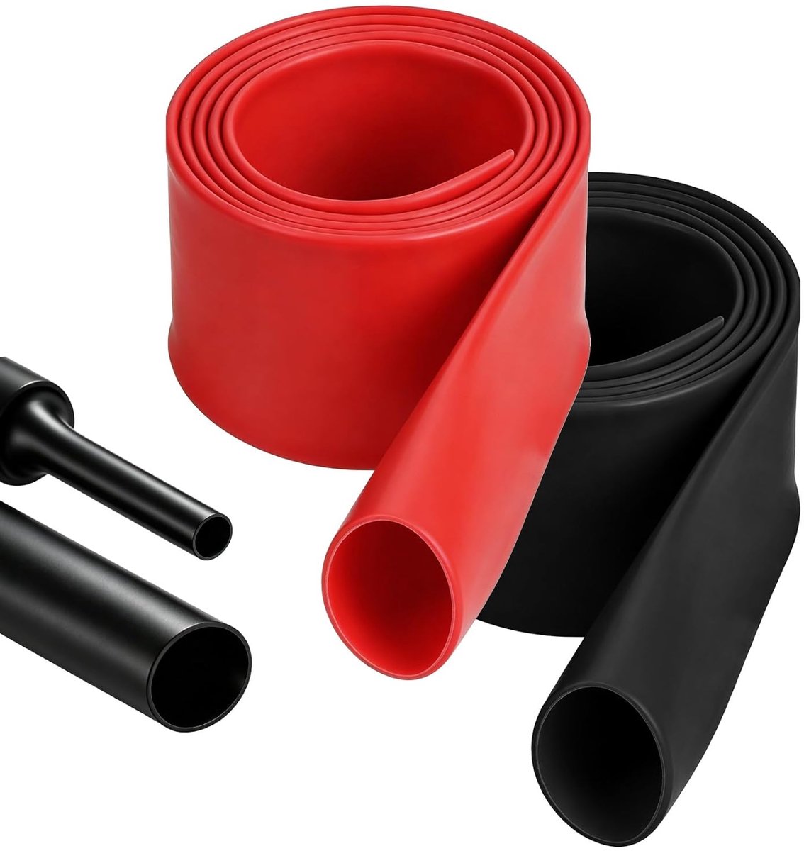 Heat shrink buis 30 mm x 1 m - dubbelwandig - waterproof en slijtvast - ideaal voor kabelisolatie - ShopVlot