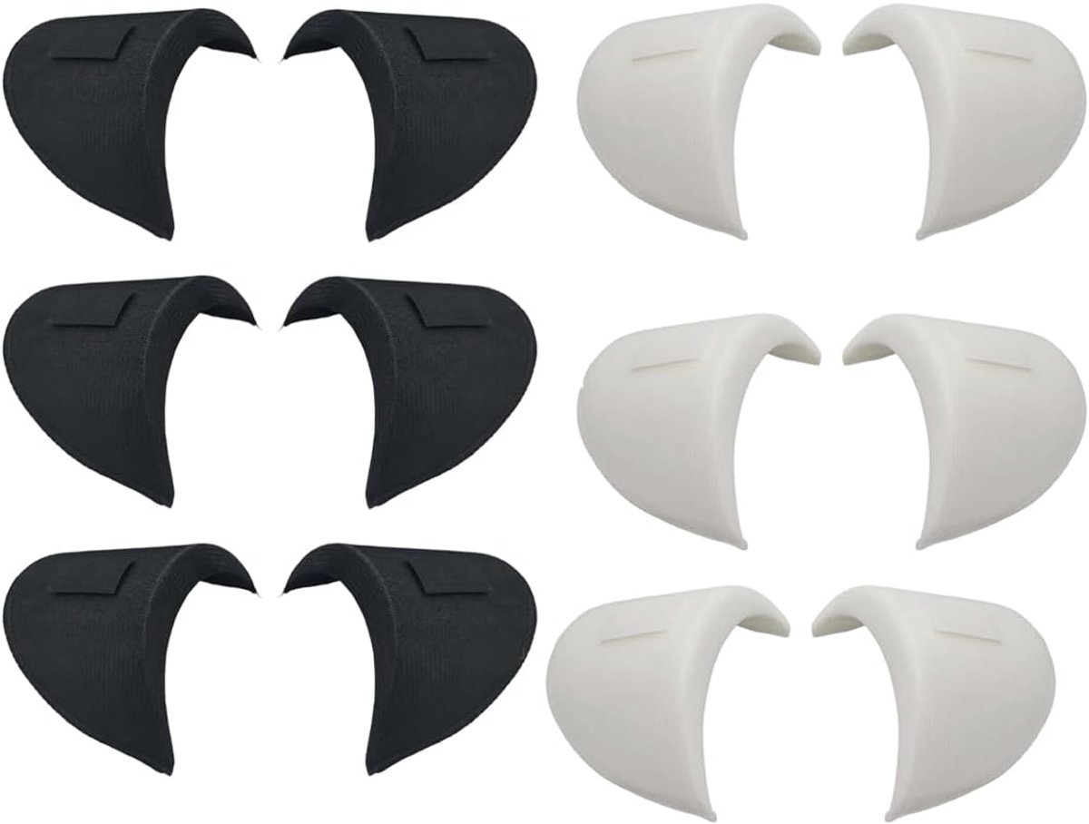 Schouder pads 6 paar - schuim - herbruikbaar - ademend voor dames en heren - ShopVlot