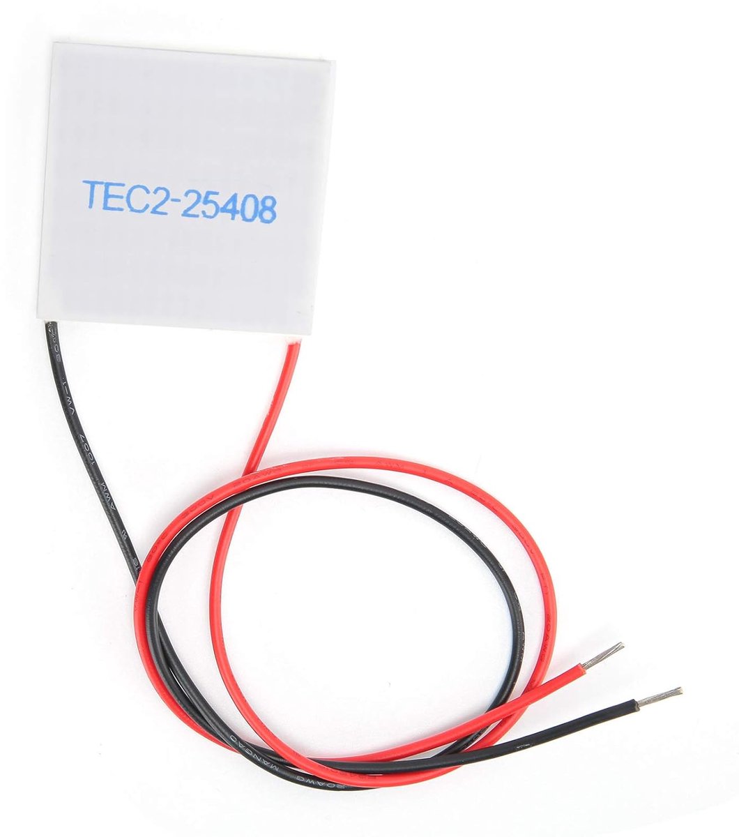Thermo-elektrische koeler 12V 8A - 2-laags Peltier plaat - verwarmt en koelt - vervangt aparte systemen - ShopVlot