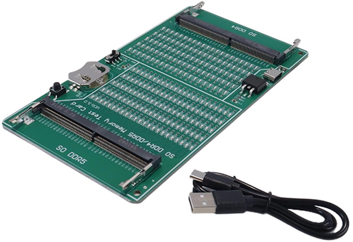 Geheugentester 2-in-1 - DDR4 en DDR5 - Lichtindicator - Voor het testen van RAM-geheugen - ShopVlot