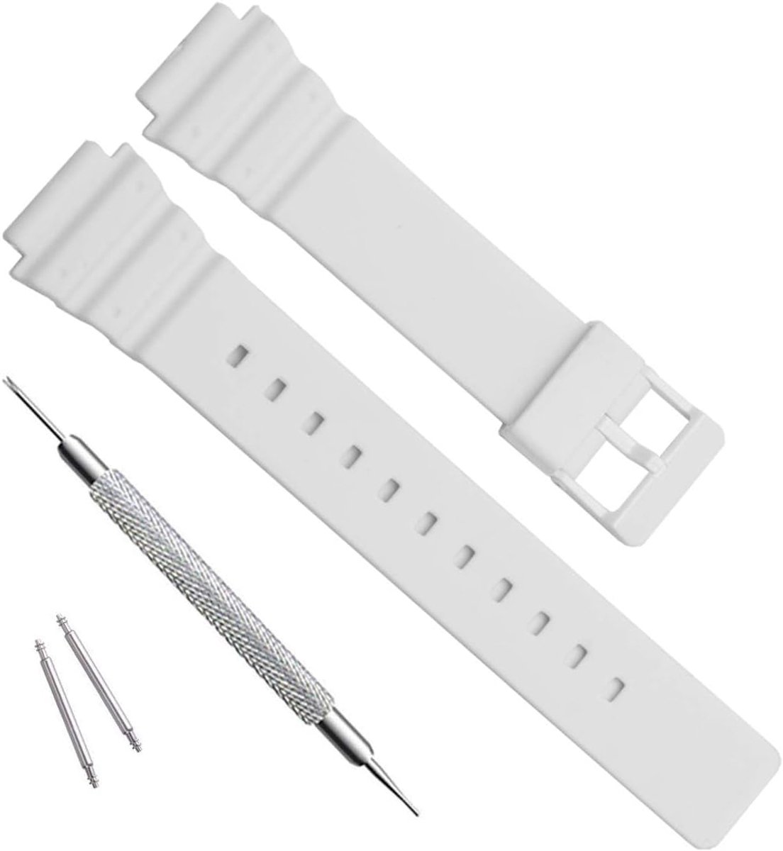 Casio MRW-200H Women's Replacement Watch Band Waterproof Natural Resin - ShopVlot
