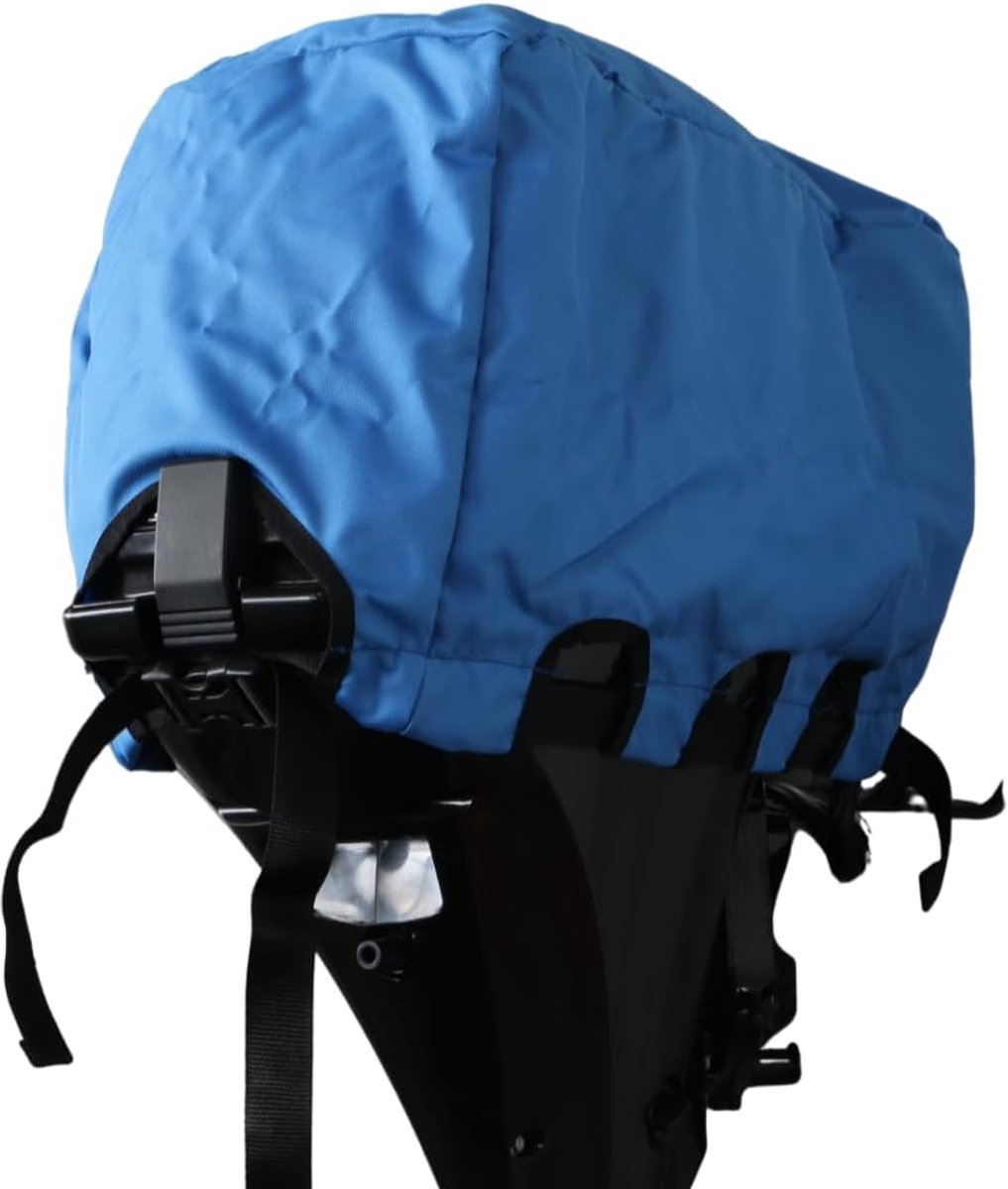 Outboard Engine Cover 600D Blue - 115 to 225hp - L: 70 cm W: 40 cm H: 79 cm - All weather - Universal cover - ShopVlot