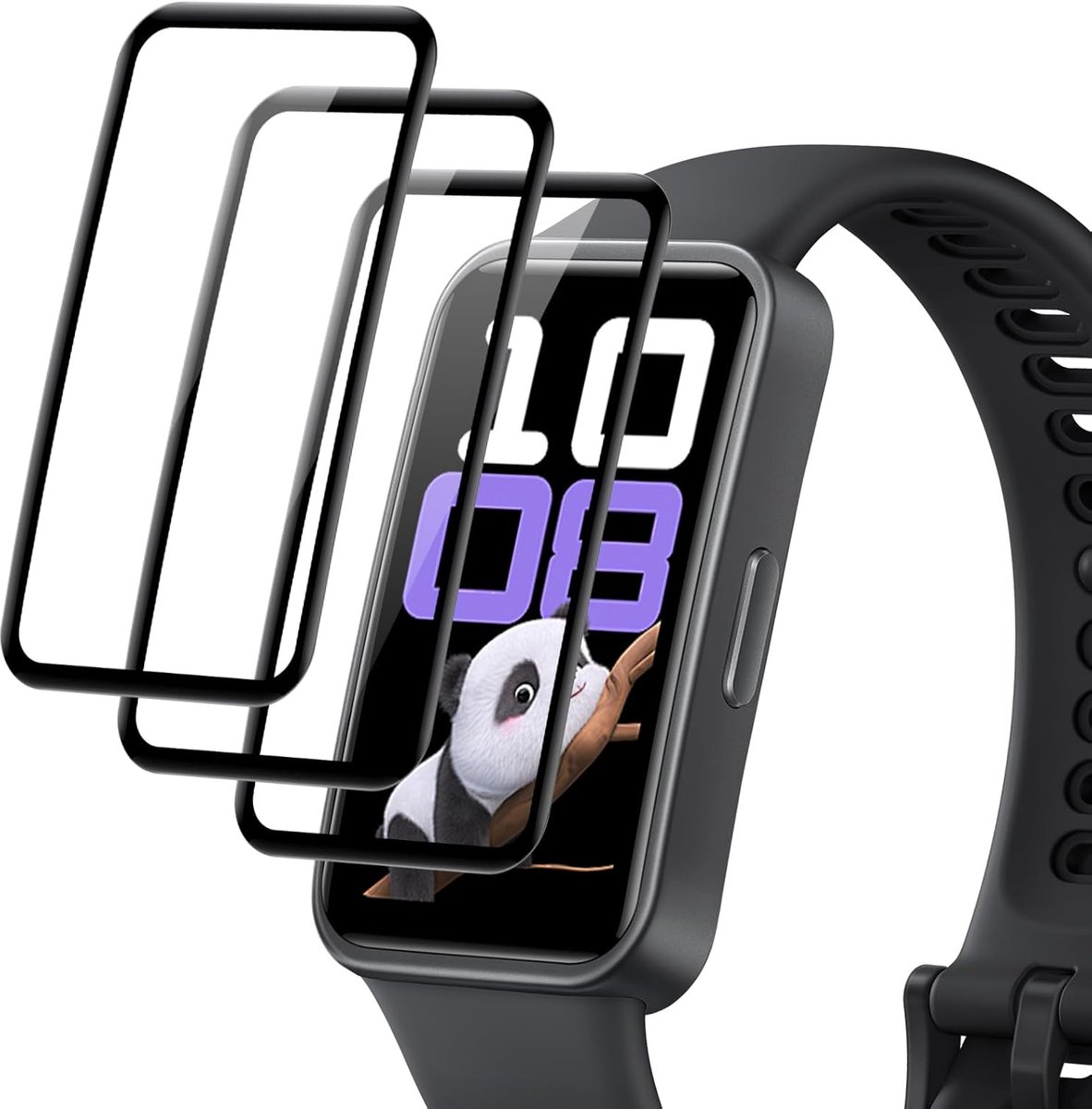 3 Stuks Screen Protectors voor Huawei Band 10 displayschutz, Anti-breuk, Krasbestendig, Bubbelvrij, Kristalhelder, 9H - ShopVlot