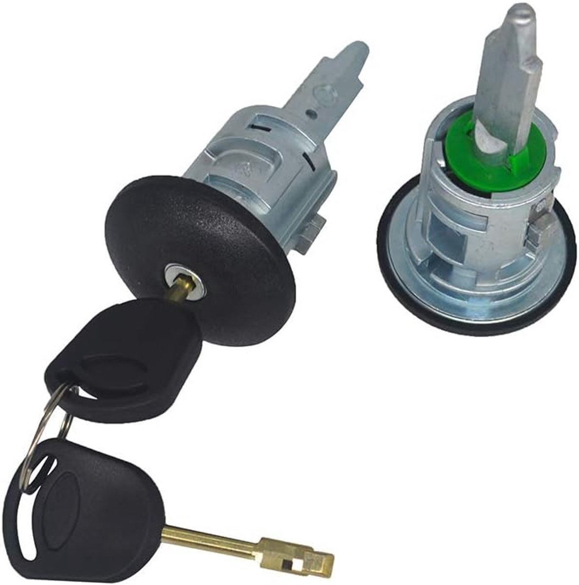 KASturbo 4060639 4060638 front door lock barrels driver passenger for TRANSIT MK6 MK7 - ShopVlot