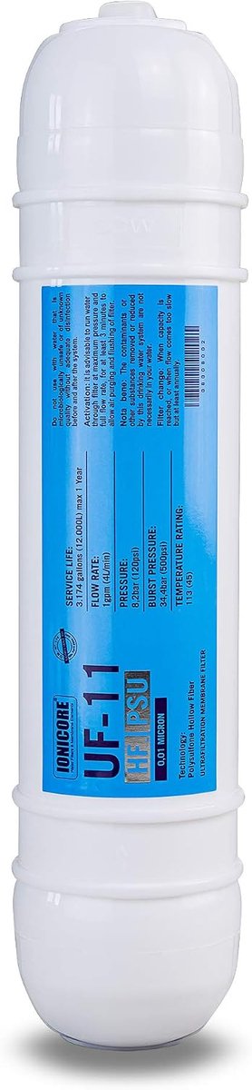 UF-11, 0.01 µm hollow fibre membrane IONICORE – the solution against germs in osmosis plants, Osmosis water filter - ShopVlot