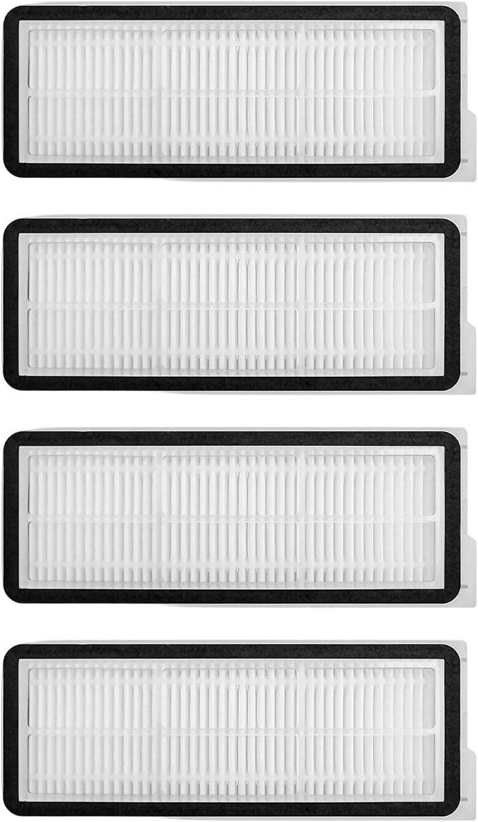 HEPA filters voor robotstofzuiger - 4-pack - multi-laags filtratiesysteem - verbeterde reiniging - ShopVlot